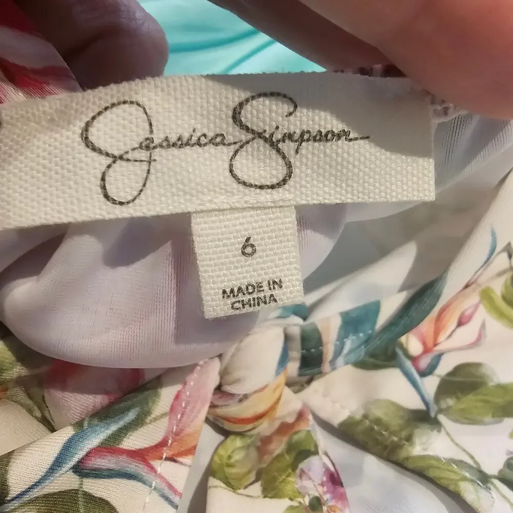 Jessica Simpson Girls Size 6 NWT 2 Swimsuit Cover Up Sets UPF 50 Beach Bundle
